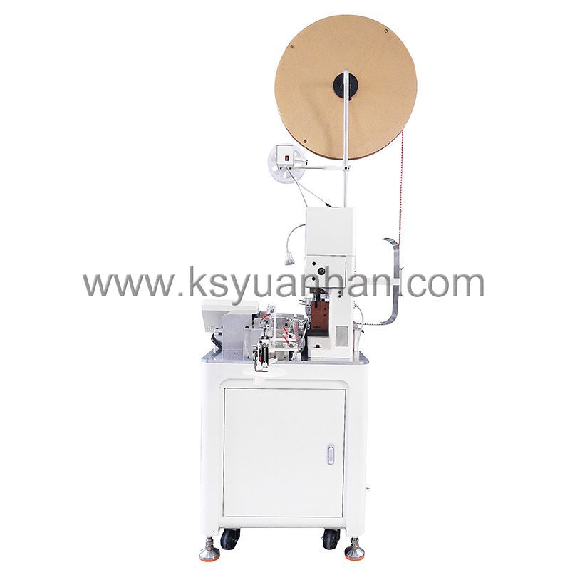 全自動(dòng)單頭預(yù)絕緣打端子機(jī)YH-DJY02